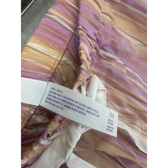 Stars Above Shorts Womens Sleep Loungewear High Waist Pink Stripe Sleep Size XS - Picture 8 of 9